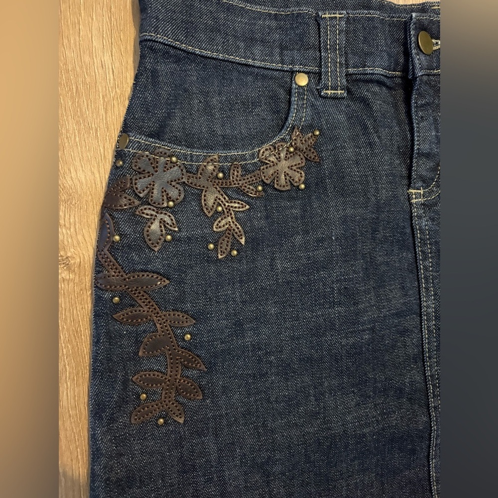Promod denim skirt